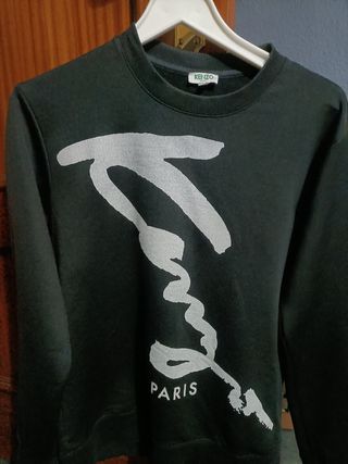 Sudadera Kenzo Talla S Negra