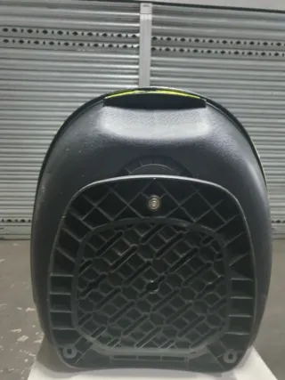 Baúl para Moto/Escúter Negro y Rojo