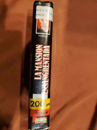 La Mansión Ensangrentada VHS original. Terror