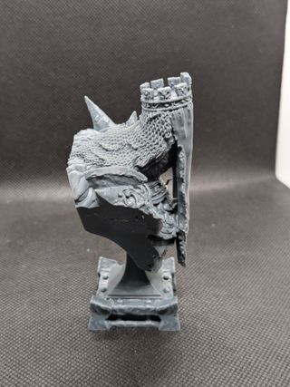 Busto Resina 3D The Faceless King 16K