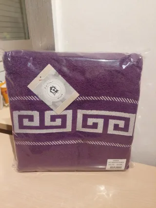 Juego 3 toallas baño algodón