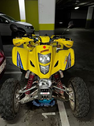 Suzuki LTZ 400 Quad Amarillo y Azul
