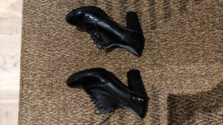 Zapatos de tacón negros T.39