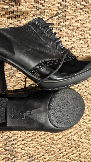 Zapatos de tacón negros T.39