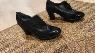 Zapatos de tacón negros T.39