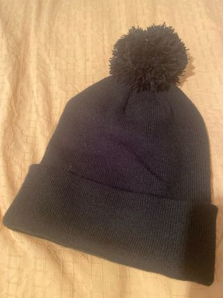Gorro Negro Beechfield con Pompon
