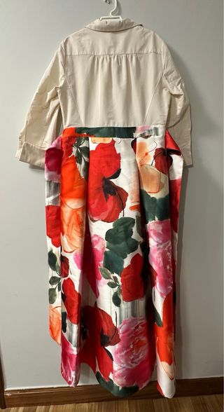 Vestido largo invitada-madrina boda Corte Ingles