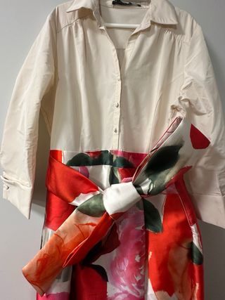 Vestido largo invitada-madrina boda Corte Ingles