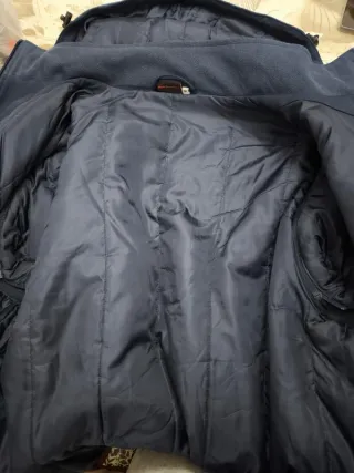 Giubbotto blu con striscia catarifrangente XXXL