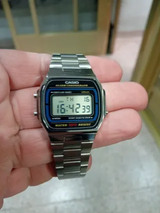 CASIO VINTAGE PLATEADO