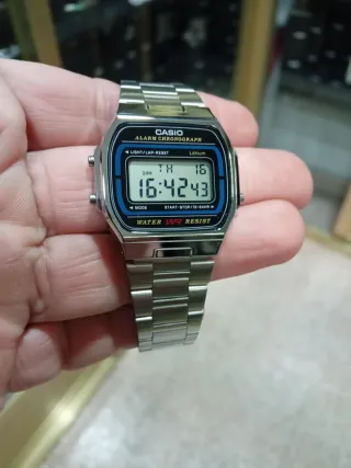 CASIO VINTAGE PLATEADO