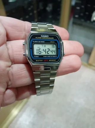 CASIO VINTAGE PLATEADO