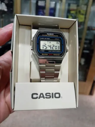 CASIO VINTAGE PLATEADO