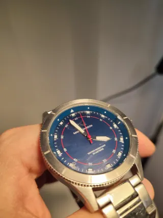 Reloj Mark Maddox Azul y Plateado