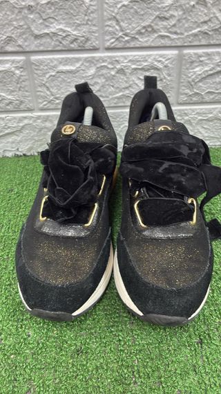 Liu Jo Scarpe Donna Nero Oro Glitter