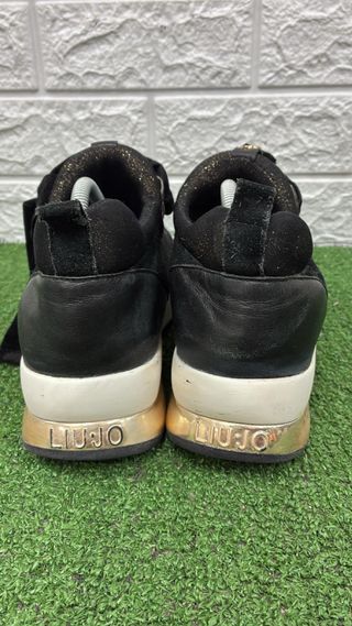 Liu Jo Scarpe Donna Nero Oro Glitter