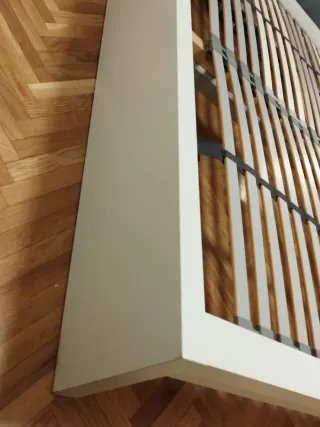 Cama Matrimonio Malm Ikea Blanca 160x200