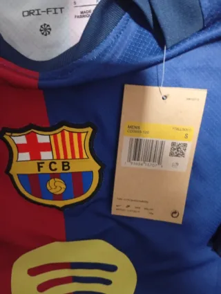 Camiseta Nike FC Barcelona Azul/Roja