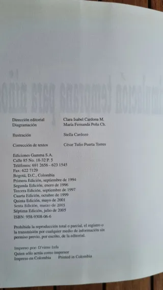 Libro: Juegos de estimulación temprana para niños.