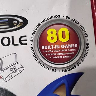 Consola Sega Mega Drive Classic 80 Jogos