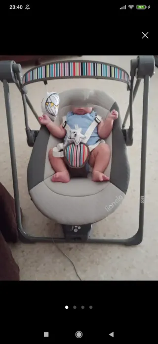 Hamaca balancín bebé