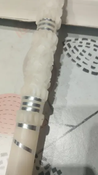 Cirio de Comunión decorado