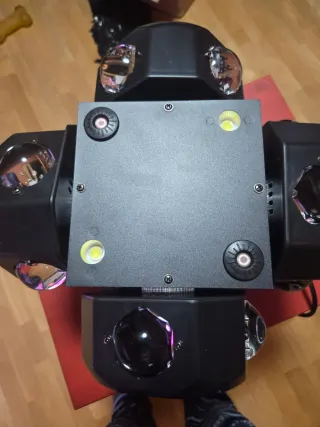 Cabeza Móvil LED Profesional + Láser RG