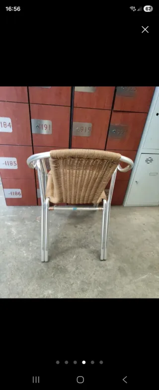 40 Sillas Terraza Apilables Buen Estado