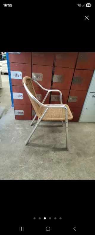 40 Sillas Terraza Apilables Buen Estado