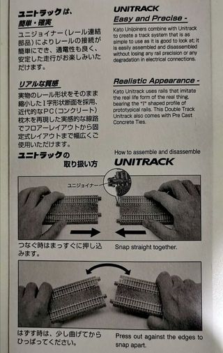 KATO Escala N Doble Circuito Vías Maqueta de Tren