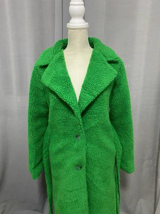 Cappotto Queendrama verde donna Tg S/M