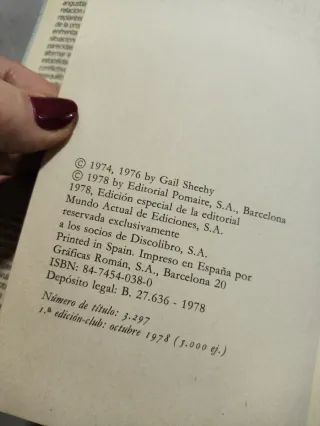 "La Crisis de la Edad Adulta" vintage