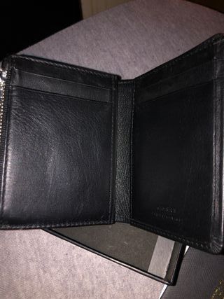 Monedero Billetera Guess Cuero Negro