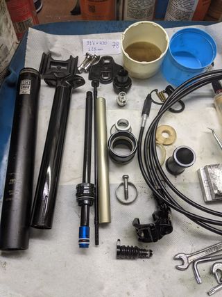 Tija Reverb Stealth BUENA, Revisada 31.6x420x125mm