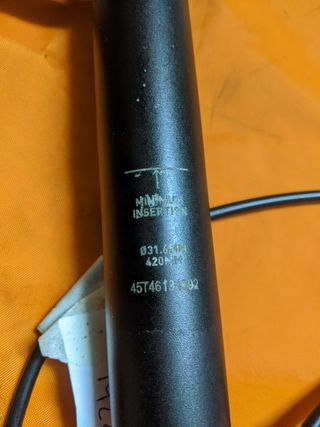 Tija Reverb Stealth BUENA, Revisada 31.6x420x125mm