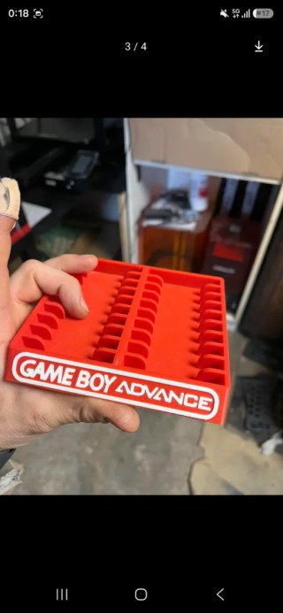 Soporte expositor 20 cartuchos GAMEBOY sin caja
