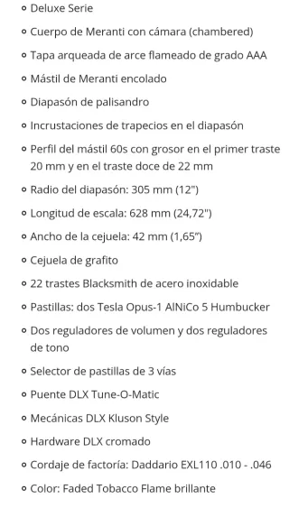 Guitarra Eléctrica harley benton
