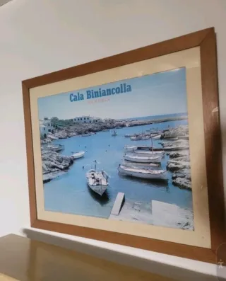 Cuadro Cala Biniancolla Menorca