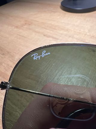 Gafas de sol Ray-Ban Aviator Gradient talla L gris