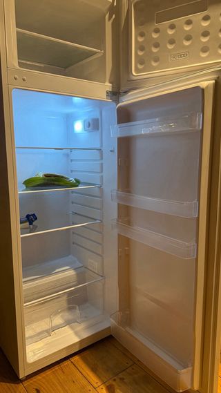 Frigorífico 2 puertas OK OFK 471 E W, 142.5 cm, 20