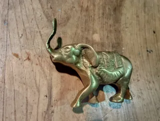 Elefante de Bronce Pequeño Decorativo