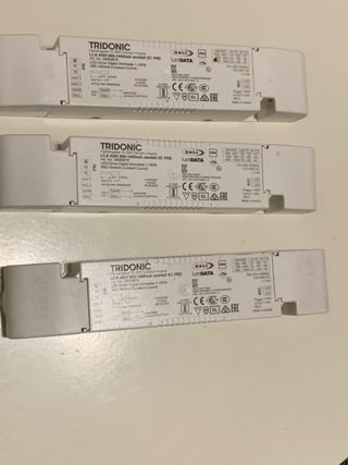 3x Tridonic LCA 45W 500-1400mA