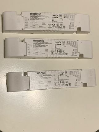 3x Tridonic LCA 45W 500-1400mA