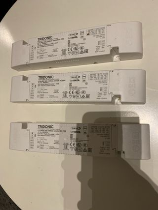 3x Tridonic LCA 45W 500-1400mA