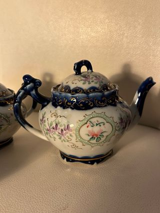 Teiera, lattiera e zuccheriera giapponesi