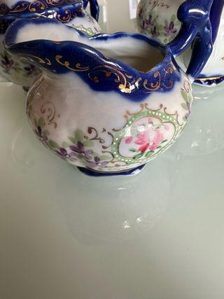 Teiera, lattiera e zuccheriera giapponesi