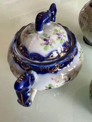 Teiera, lattiera e zuccheriera giapponesi