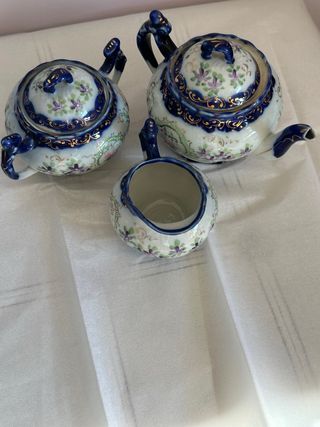 Teiera, lattiera e zuccheriera giapponesi