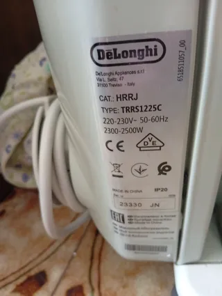 Radiador DeLonghi de aceite