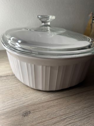 Pirofila ovale CorningWare con coperchio vintage